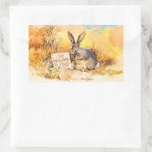 130 zu fütternd Mundstücke Rechteckiger Aufkleber (Tasche)