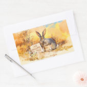 130 zu fütternd Mundstücke Rechteckiger Aufkleber (Umschlag)