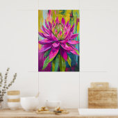 1310 Floral Poster (Küche)