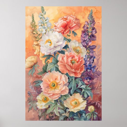 1311 Floral Poster (Vorne)