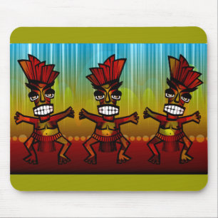 1312743176_Vector_Clipart Hawaiian Tiki men Mousepad