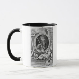 (1312-77) König Edward-III England ab 1327, af Tasse