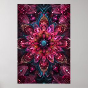 1312 Floral Poster