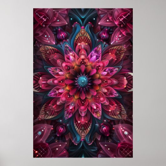 1312 Floral Poster (Vorne)