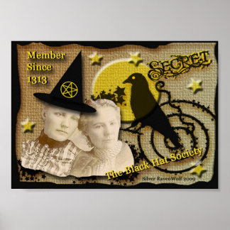 1313 Black Hat Secret Society drucken Poster