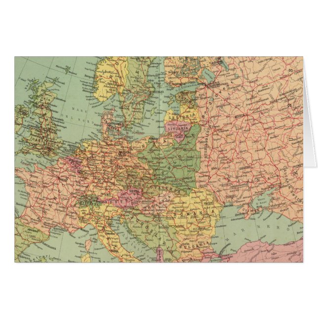1314 Politisches Europa (Vorderseite (Horizontal))