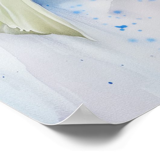 1317 Floral Poster (Ecke)