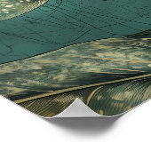 1318 Floral Poster (Ecke)