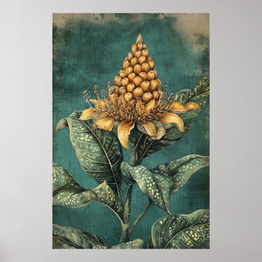 1318 Floral Poster (Vorne)