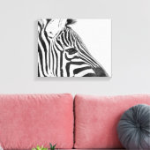 1318-Zebra Leinwanddruck (Insitu (Wohnzimmer))