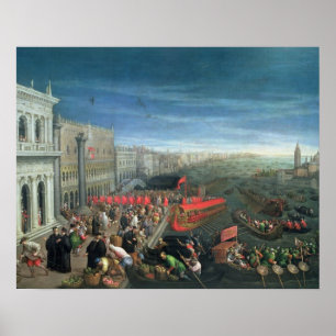 131-0057978/1 Riva degli Schiavoni, Venedig Poster