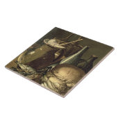 131-0058519/1 Stillleben mit Fischen, Porrees und Fliese (Seite)