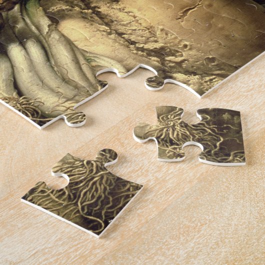 131-0058519/1 Stillleben mit Fischen, Porrees und Puzzle (Seite)