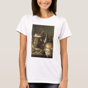 131-0058519/1 Stillleben mit Fischen, Porrees und T-Shirt