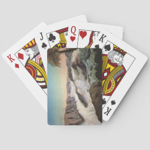 131-0059242 The Paulo Alfonso Falls, 1850 Spielkarten