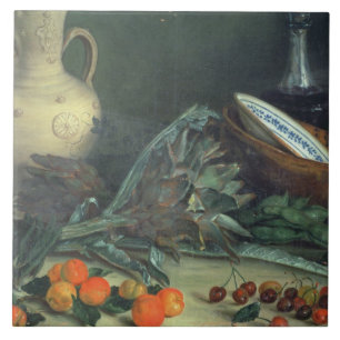 131-0059642 Stillleben mit Obst und Gemüse Fliese