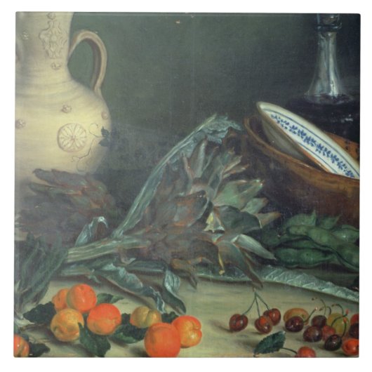 131-0059642 Stillleben mit Obst und Gemüse Fliese (Vorderseite)