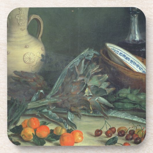 131-0059642 Stillleben mit Obst und Gemüse Getränkeuntersetzer (Vorderseite)