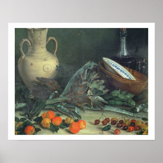 131-0059642 Stillleben mit Obst und Gemüse Poster (Vorne)