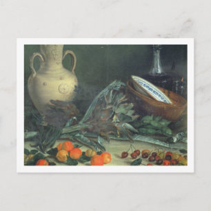 131-0059642 Stillleben mit Obst und Gemüse Postkarte