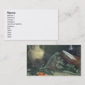 131-0059642 Stillleben mit Obst und Gemüse Visitenkarte (Vorne/Hinten)