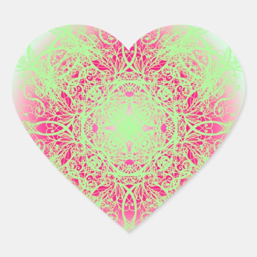 131 Herz-Aufkleber (Vorderseite)