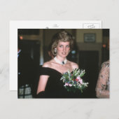 131 Prinzessin Diana Wien 1986 Postkarte (Vorne/Hinten)
