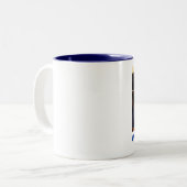 131, wir Liebe unser Großvater Zweifarbige Tasse (Vorderseite Links)