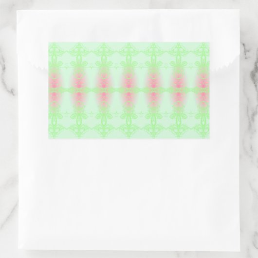 132 RECHTECKIGER AUFKLEBER (Tasche)