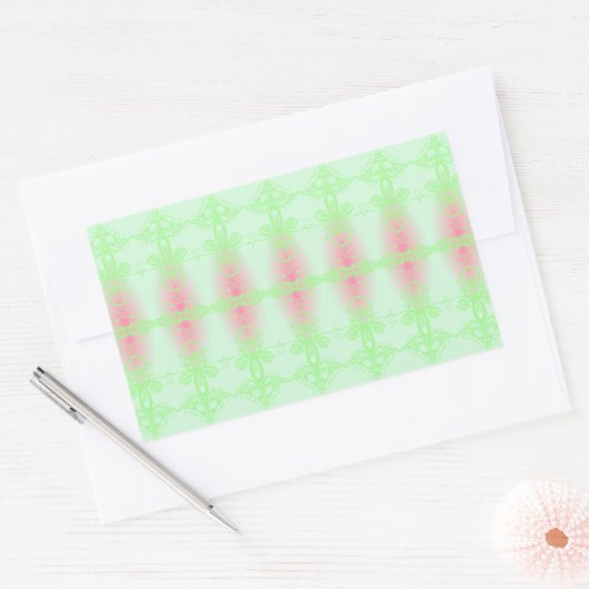 132 RECHTECKIGER AUFKLEBER (Umschlag)