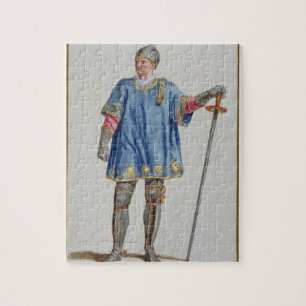 (1332-1407) Polizist Olivier de Clisson Frankreich Puzzle
