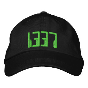 1337 BESTICKTE KAPPE