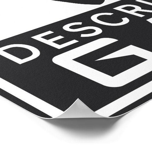 1337 Leet-Rating Poster (Ecke)