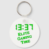 1337 Spielzeit Schlüsselanhänger (Vorderseite)