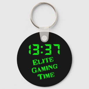 1337 Spielzeit Schlüsselanhänger