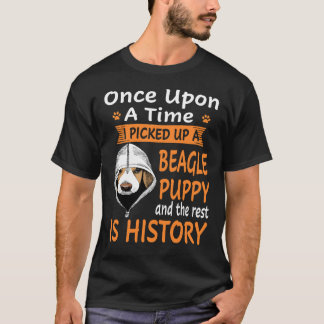 134 auf einmal Beagle Welpe T-Shirt