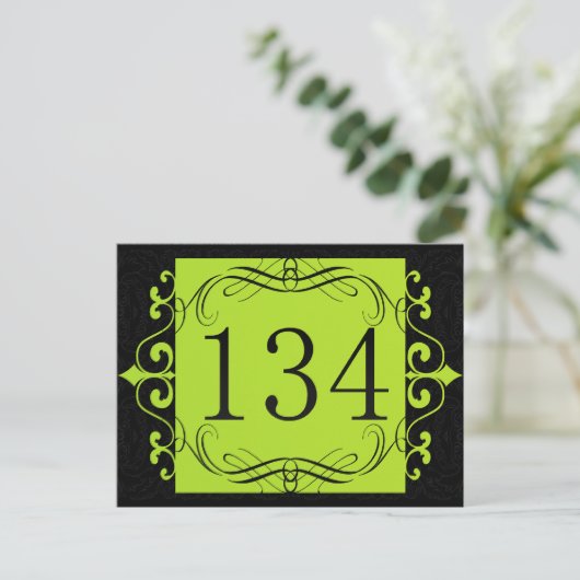 134 Flächencode Postkarte (Stehend Vorderseite)