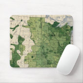 134 landwirtschaftliche Erzeugnisse von Wert 1900 Mousepad (Mit Mouse)