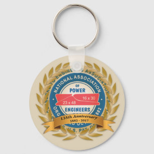 135th Jahrestags-Schlüsselkette Schlüsselanhänger