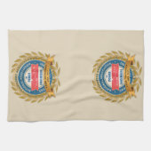 135th Jahrestags-Tuch Handtuch (Horizontal)