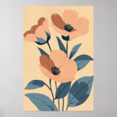 1369 Floral Poster (Vorne)