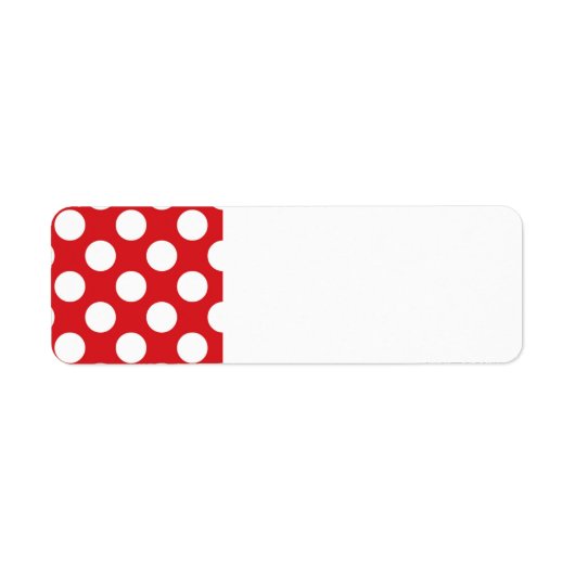 136 ROTE WEISSE POLKA-DOTS PUNKT-PATTERN-BACKGROU (Vorne)