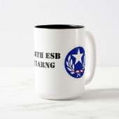 136th Esb-Kaffee-Tasse Zweifarbige Tasse (VorderseiteRechts)