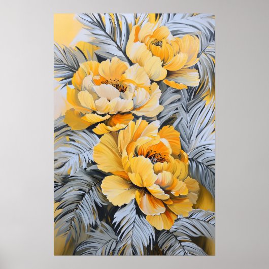 1371 Floral Poster (Vorne)