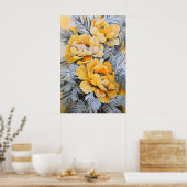 1371 Floral Poster (Küche)