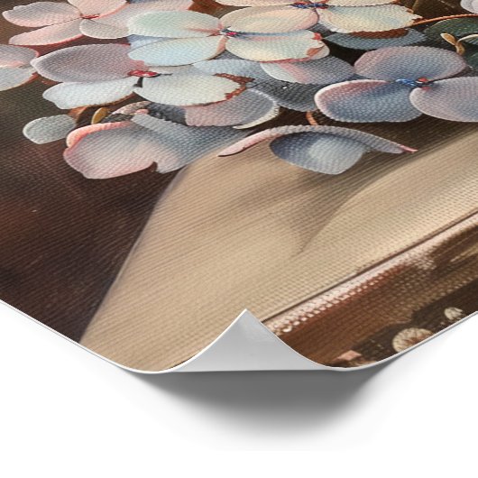 1372 Floral Poster (Ecke)