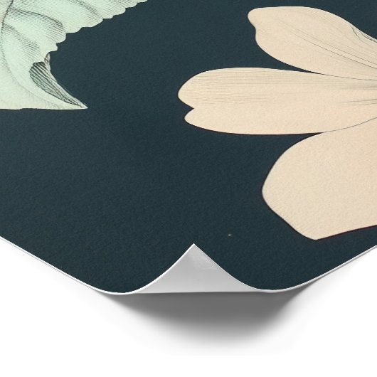 1374 Floral Poster (Ecke)