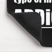 13770 Techno-Typ Musik Sucht Motto Präferenz Mousepad (Ecke)