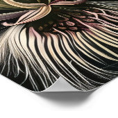 1378 Floral Poster (Ecke)