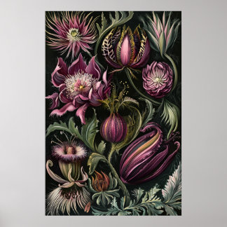 1378 Floral Poster
